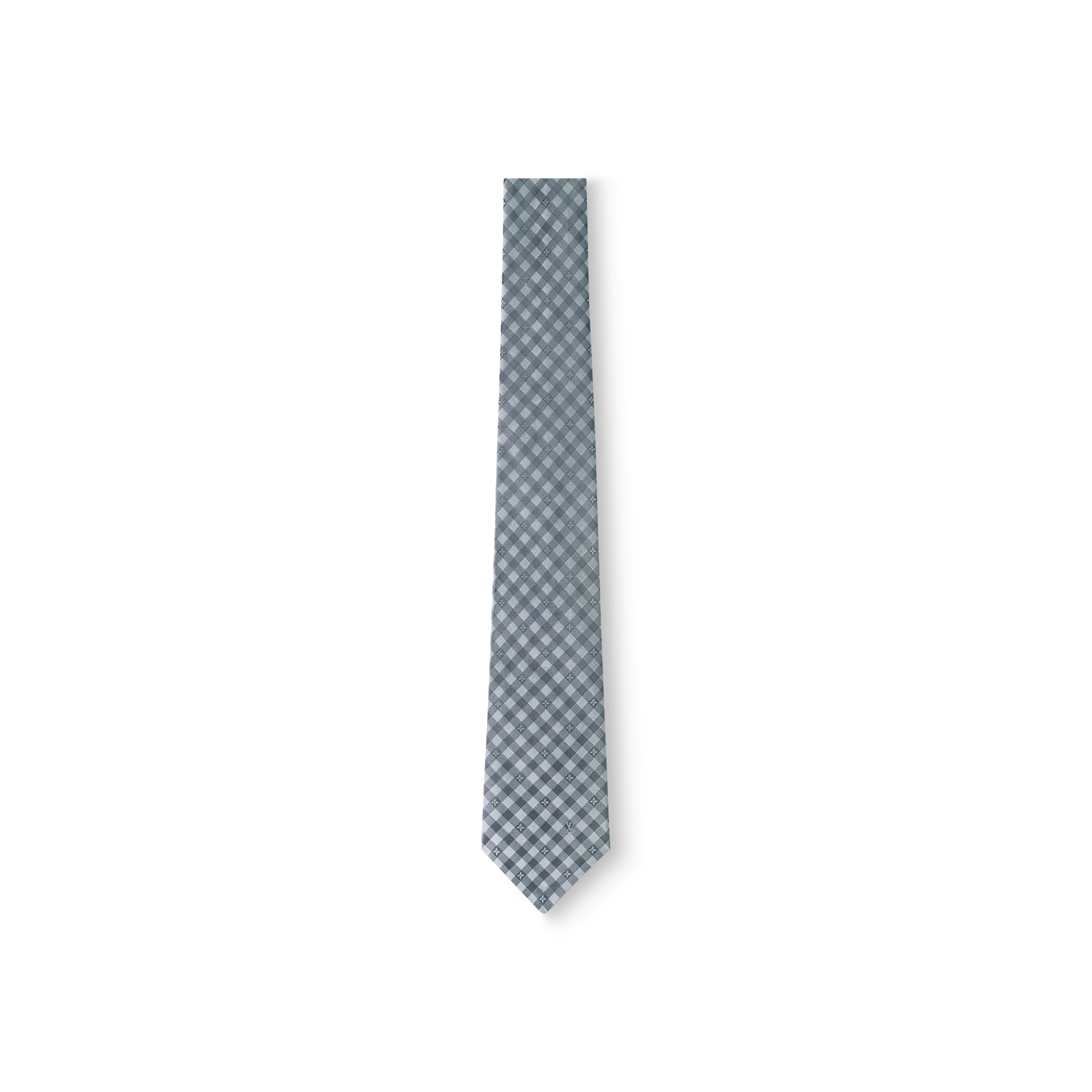 Flowers Check Tie S00 - For Men | LOUIS VUITTON